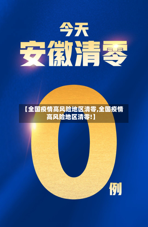 【全国疫情高风险地区清零,全国疫情高风险地区清零!】-第3张图片