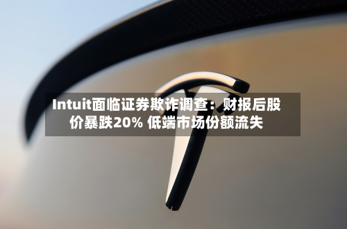 Intuit面临证券欺诈调查:财报后股价暴跌20% 低端市场份额流失-第3张图片