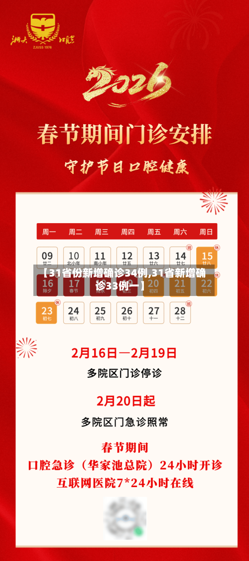 【31省份新增确诊34例,31省新增确诊33例一】-第3张图片