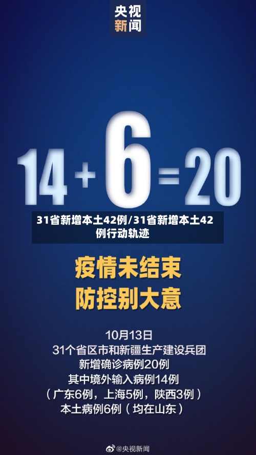 31省新增本土42例/31省新增本土42例行动轨迹