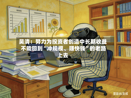 吴清：努力为投资者创造中长期收益 不能回到“冲规模、赚快钱”的老路上去