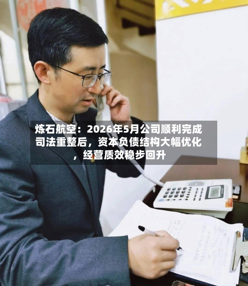 炼石航空：2026年5月公司顺利完成司法重整后，资本负债结构大幅优化	，经营质效稳步回升-第2张图片