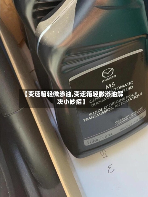 【变速箱轻微渗油,变速箱轻微渗油解决小妙招】