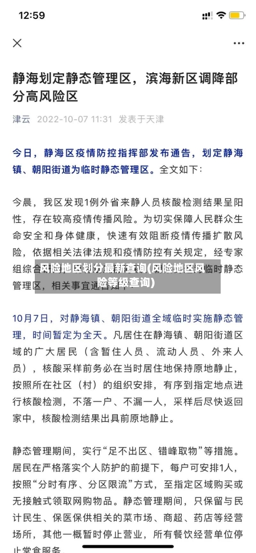 风险地区划分最新查询(风险地区风险等级查询)-第2张图片