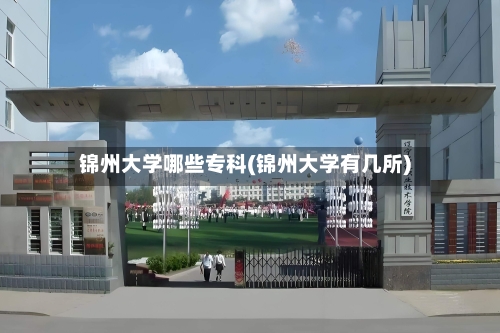 锦州大学哪些专科(锦州大学有几所)-第2张图片