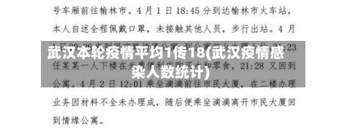 武汉本轮疫情平均1传18(武汉疫情感染人数统计)
